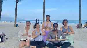 Start your day with ocean waves and new friends